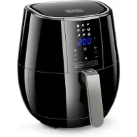 Black & Decker Airfryer Digital Control 3,5L Sort