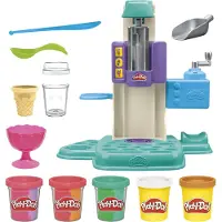 Play-Doh Regnbue-svirvel is-legesæt