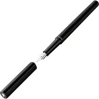 Pelikan 823654, Sort, Påfyldningssystem til patron, Blå, Rustfrit stål, Mellem, Gaveæske