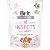 Brit Care Sprød Kiks Hundesnack Til Hvalpe Med Insekter Og Tun 6x200g