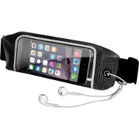 Sinox løbebælte til iPhone. Sort