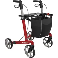 Rehasense Athlon SL Rollator *SUPER LET* - Rød - Udendørs rollator