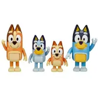 Famosa Pakke Med 4 Bluey-figurer 4 Modeller Tilfældig Forsendelse Assorteret 6 Cm