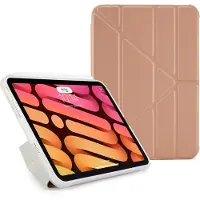 Pipetto Original Origami No1 - Flipomslag til tablet - termoplastisk polyuretan (TPU) - roseguld - for Apple iPad mini (6. generation)