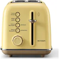 Usorteret Toaster Mellow Yellow BUYDEEM til 2 skiver, DT620E, EU