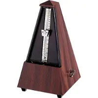 Wittner 2180 Plastic Metronome Mahogany Colour