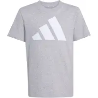 Adidas Funktionsskjorte 'Essential' grå-meleret / hvid