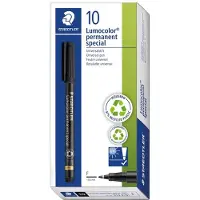 Staedtler LUMOCOLOR SPECIAL F, ÆSKE 10 STK