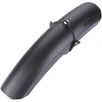 Rockshox Gravel mudguard, juodas, short, 3-bolt mounting, 28mm - Rudy (A1+/2022+)