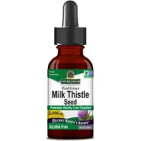 Natures Answer , Mælkekålfrø, Fluid Ekstrakt, Alkoholfri, 2.000 mg, 1 fl oz (30 ml)