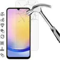 Mtp Products Samsung Galaxy A26 Skærmbeskyttelse Hærdet Glas - Case Friendly - Gennemsigtig