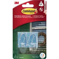 3M 17091AWFGN, Udendørs, Værktøjskrog, Transparent, Klæbestrimmel, 0,9 kg, Glas, Malet væg, Træ