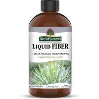 Natures Answer , Liquid Fiber, Naturlig Lemon-Lime , 16 fl oz (480 ml)