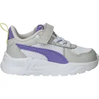 Puma Trinity Lite Sneakers Toddlers, Shoes, White/Lavender Alert/Glacial Gray, 27