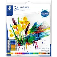Staedtler Akryl maling 12 ml til FIMO - 24 ass. farver