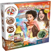 Science4you Liniex Sæt - Rainbow Volcano - - OneSize - Legetøj