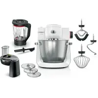 Bosch Serie 6 MUMS6EW22, 5,5 L, Hvid, Dreje, 3,5 kg, 3,5 kg, 1,1 m
