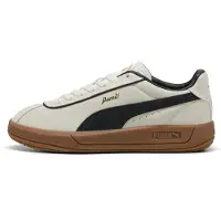 Puma Club Klassika Sneakers Women, Shoes, Warm White/Black/Gold, 42