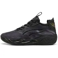 Puma MB.04 Lo Team Basketball Shoes Unisex, Shoes, Black/Dark Amethyst, 38