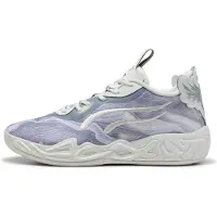 Puma MB.04 Lo Team Basketball Shoes Unisex, Shoes, Feather Gray/Cool Mid Gray/Cool Dark Gray, 46
