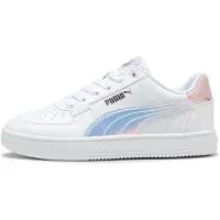 Puma Caven 2.0 Holo Sneakers Youth, Shoes, White/Mauve Mist/Silver, 35.5