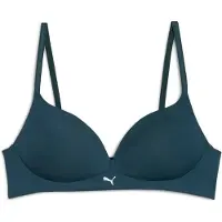 Puma Soft Padded Bra Women (1-Pack), Clothing, Dusk Blue, 34B