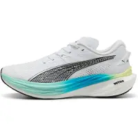 Puma Deviate NITRO 3 Running Shoes Men, Fitness, White/Mint Melt, 40.5