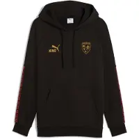 Puma RC Lens KING Hoodie Men, Sport, Black/Matte Gold, XXL