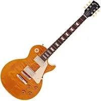 Gibson Les Paul Standard 60s Figured Top Honey Amber #221540127