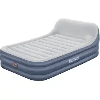 Bestway Uppblåsbar säng - - 67923 - Tritech SleekFlow - 2 platser, 226 x 152 x 84 cm, sänggavel, integrerad pump