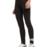 Puma Leggings 'Ess No. 1' sort / hvid
