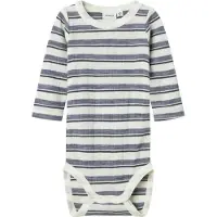 Name it Body l/æ - Uld - Rib - Noos - NbmWang - Folkstone Gray/S - - 56 - Body L/Æ