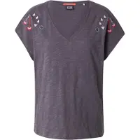 Scotch & Soda Embroidered Kortærmet V-hals T-shirt