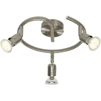 Brilliant Loona G28833/13 Loft-spotlights LED (RGB) GU10 9 W Rustfrit stål