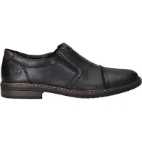 Rieker Slipper mørkebrun / sort