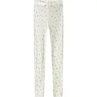 Name it Leggings grå / hvid