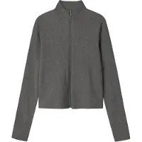 LMTD Cardigan - NlfLonja - Mørkegråmeleret - - 11-12 år (146-152) - Cardigan