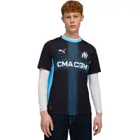 Puma Olympique de Marseille 25/26 Away Jersey Men, Sport, Navy/Luminous Blue, S