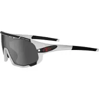 Tifosi SLEDGE sportsbriller mat hvid (3 glas: Smoke, AC Red, Clear)