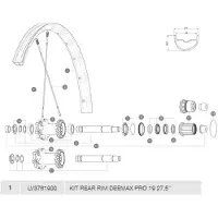 Mavic Deemax Pro 19 Baghjul