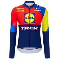 Santini Replica Lidl-trek 2025 Langærmet Trøje