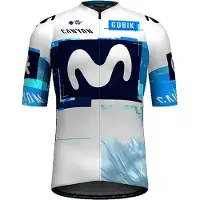 Gobik Teams Odyssey Movistar Team 2025 Kortærmet Trøje