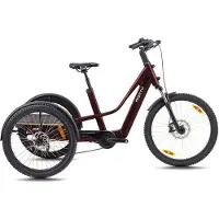 Monty E-trike Rocket Xc 26/24´´ Sunrace 2025 Elektriskcykel