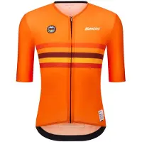 Santini Uci World Champion Netherlands 2025 Kortærmet Trøje