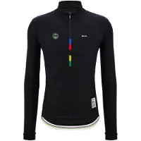 Santini Uci World Champion Mondo 2025 Langærmet Trøje