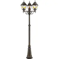 Brilliant 90985A86 Janel Udendørs standerbelysning LED (RGB) E27 Sort