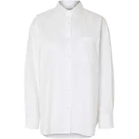 Selected Ester Oversize Skjorte Med Lange ærmer