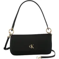 Calvin Klein Skuldertaske sort / sølv