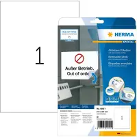 Herma Etikett Movables 210x297 (25) 10021 Modsvarer: N/A