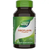 Nature'S Way , Riboflavin Vitamin B2, 400 mg, 30 Tabletter